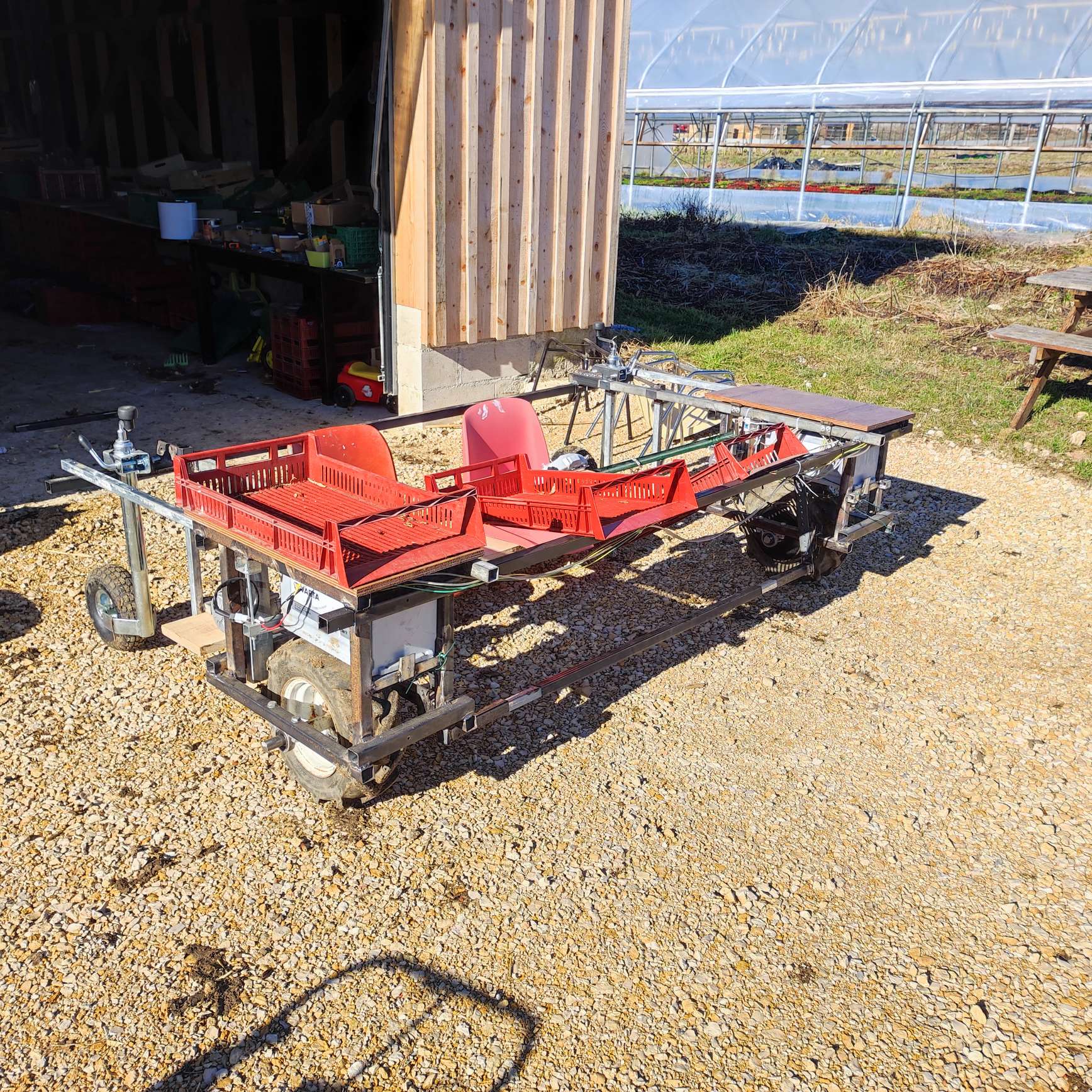 Planteuse électrique face