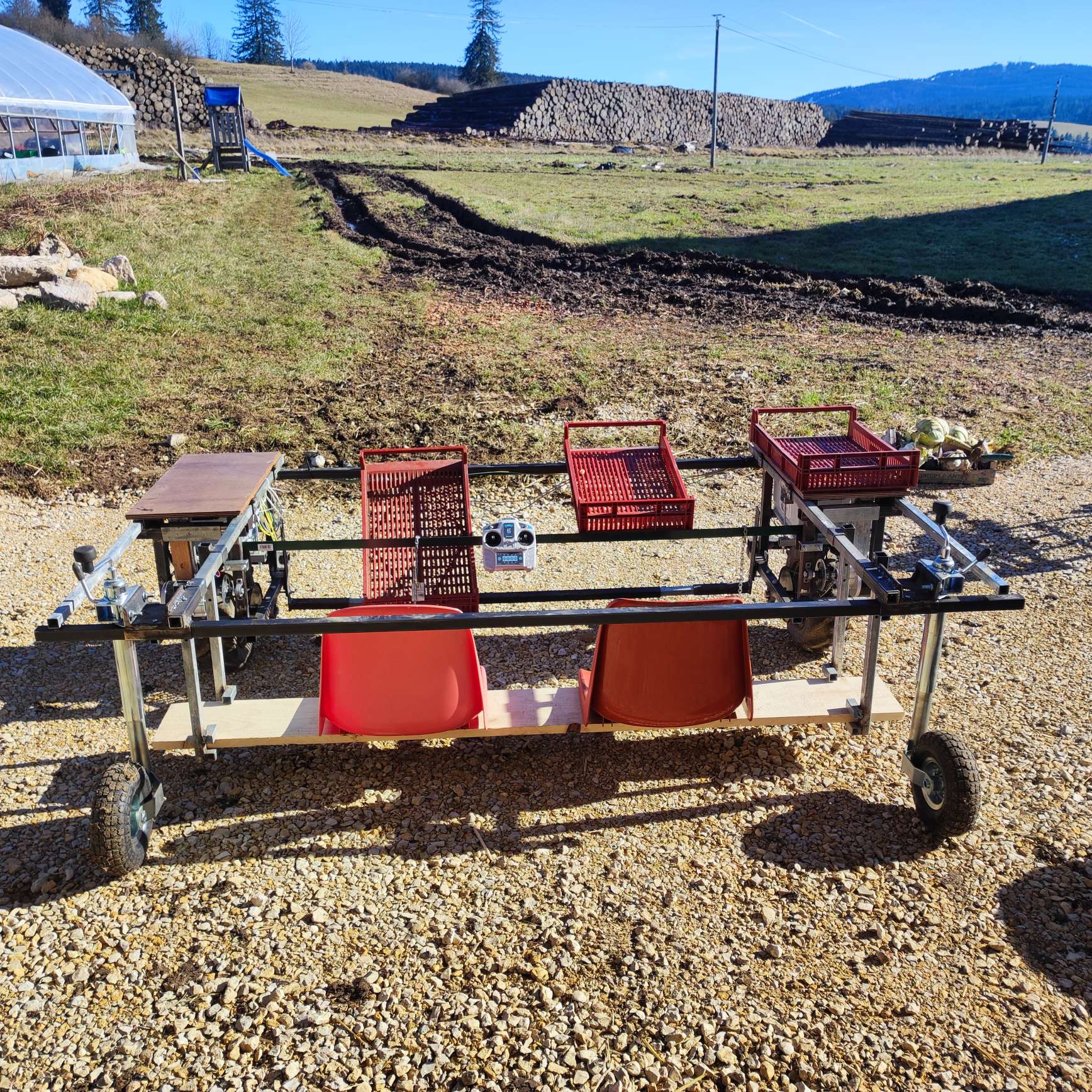 Planteuse électrique dos